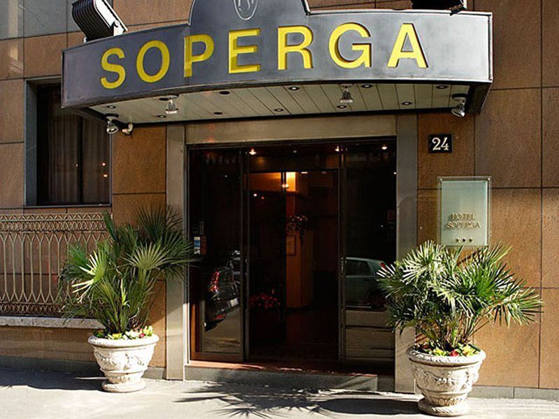 Hotel Soperga Милан Экстерьер фото